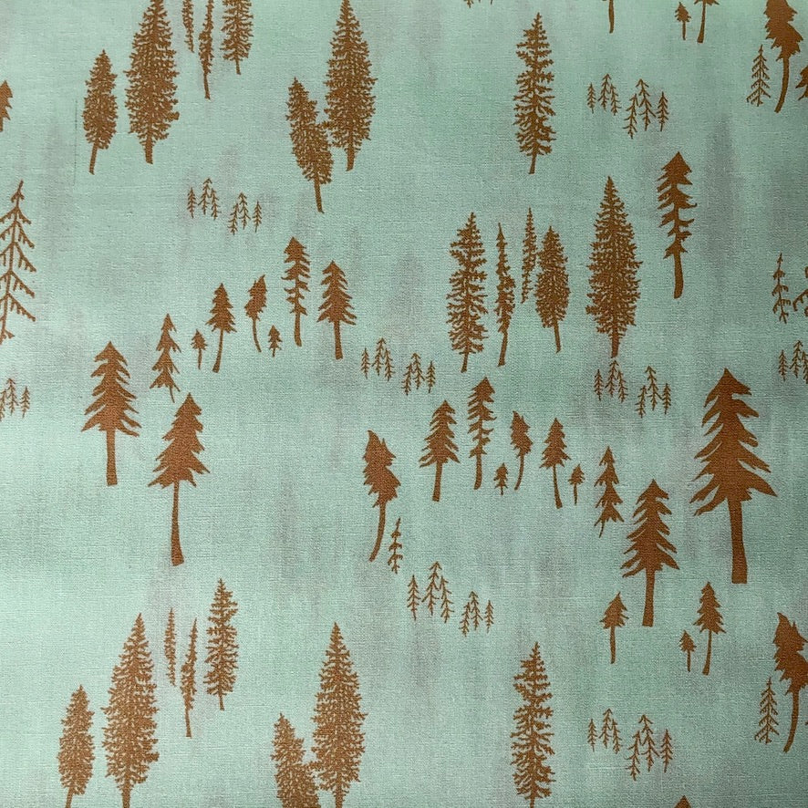 Fat Quarter, Timberland Dew, Hello Bear, Bonnie Christine, Art Gallery