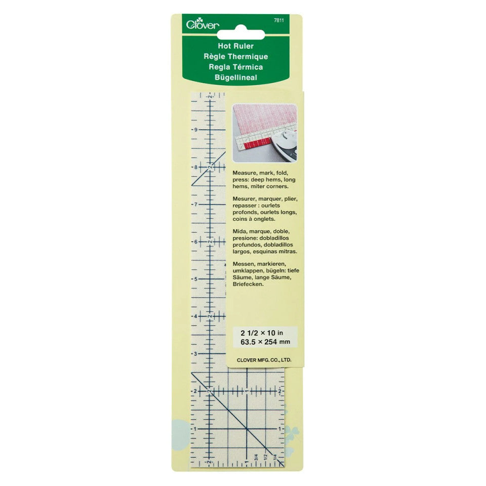Hot Ruler, Large, Clover