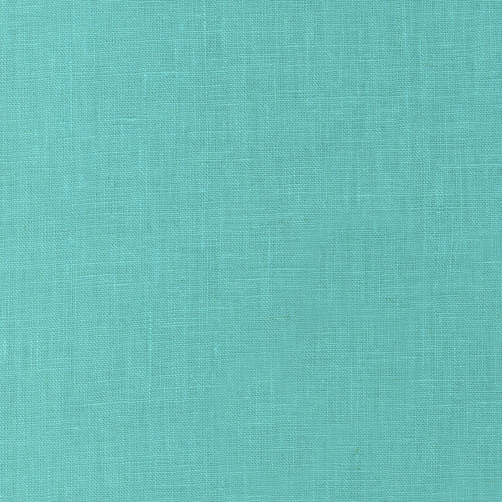 Fat Quarter, Essex Linen, Medium Aqua, Robert Kaufman
