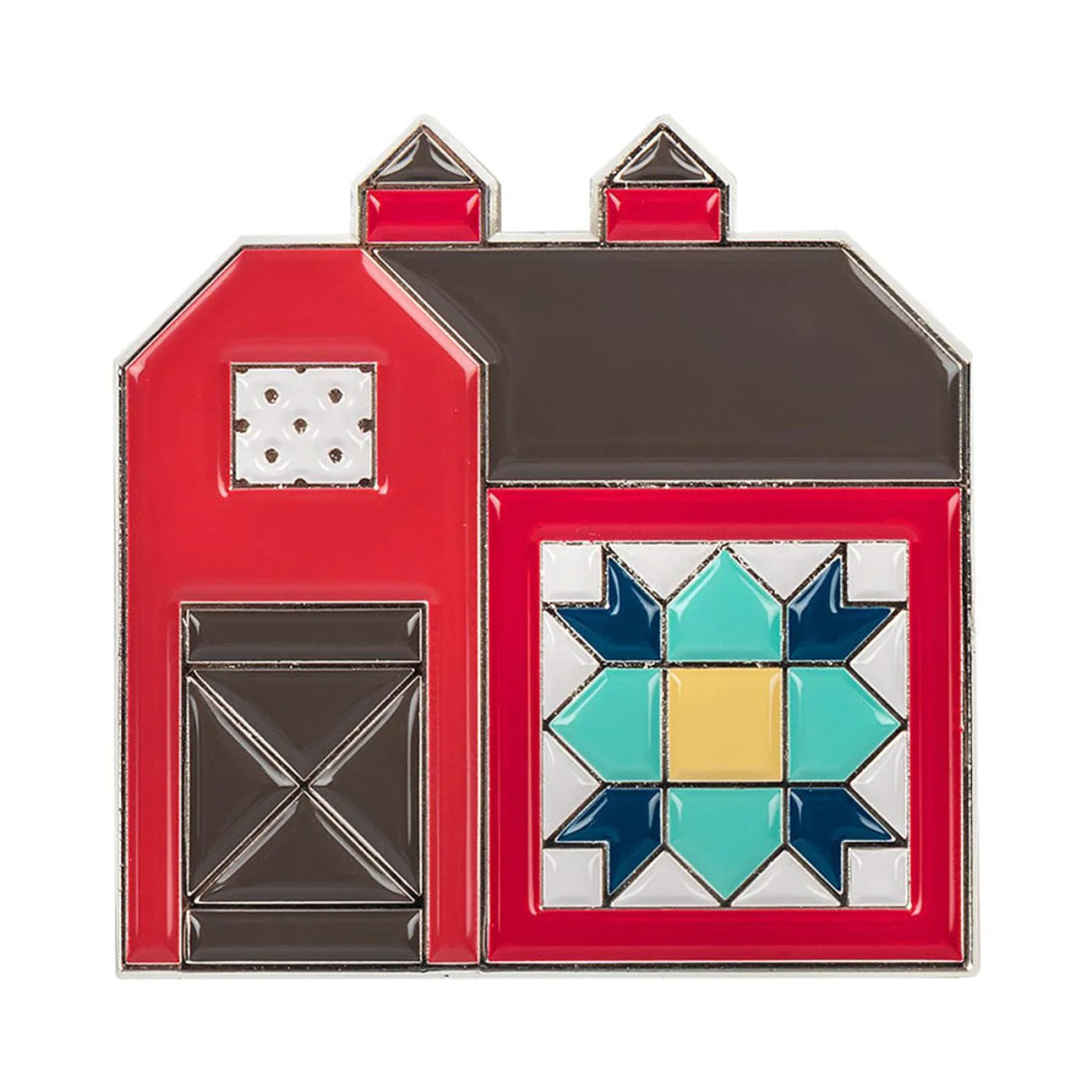 Prim, Quilty Barn Enamel Needleminder, by Lori Holt of Bee in My Bonnet Co.
