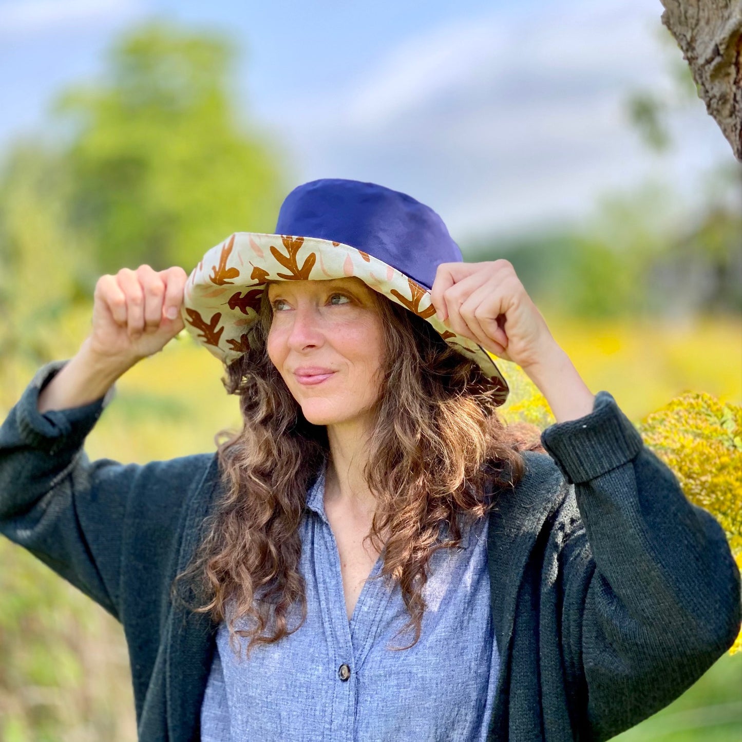Reversible Bucket Hat Workshop, Friday October 20th 11am - 3:00pm
