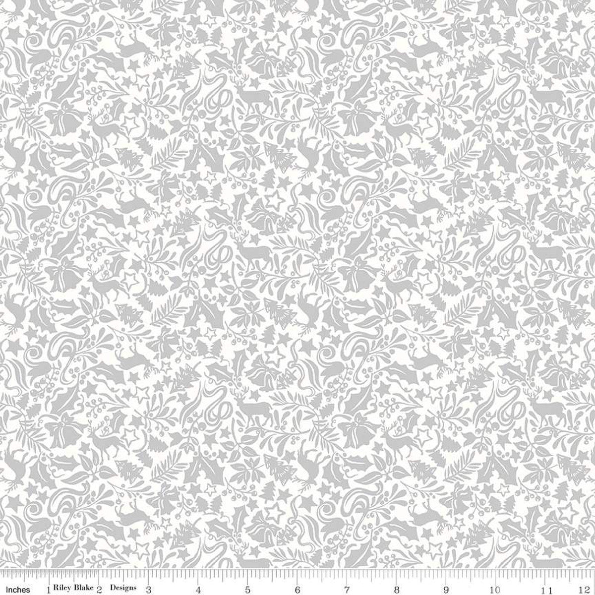 Enchanted Forest D, A Woodland Christmas, Liberty Fabrics, Sold per 1/2 meter