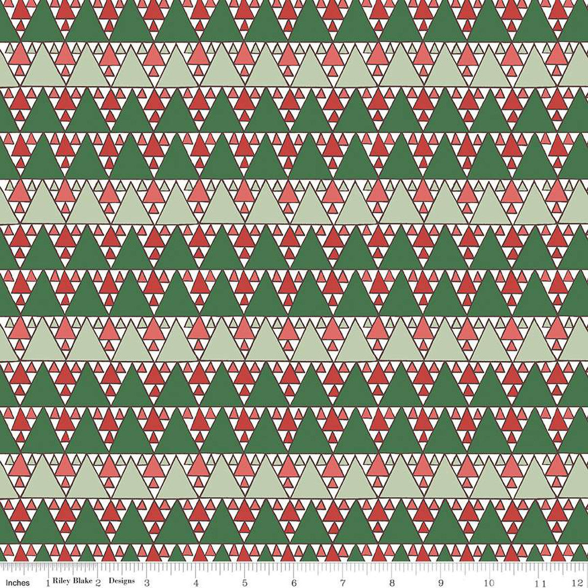 Evergreen Glade, A Woodland Christmas, Liberty Fabrics, Sold per 1/2 meter
