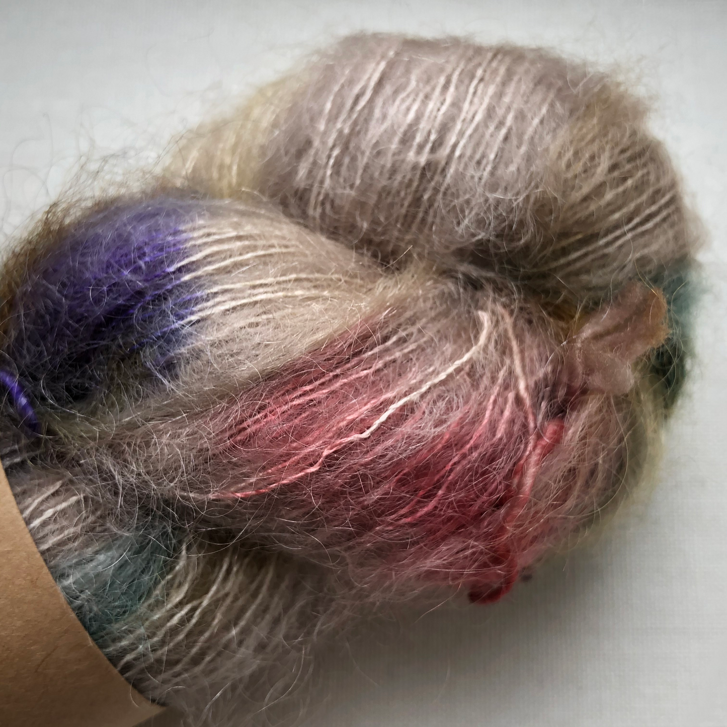 Marsh Mohair, Pressed Flowers, Lichen and Lace