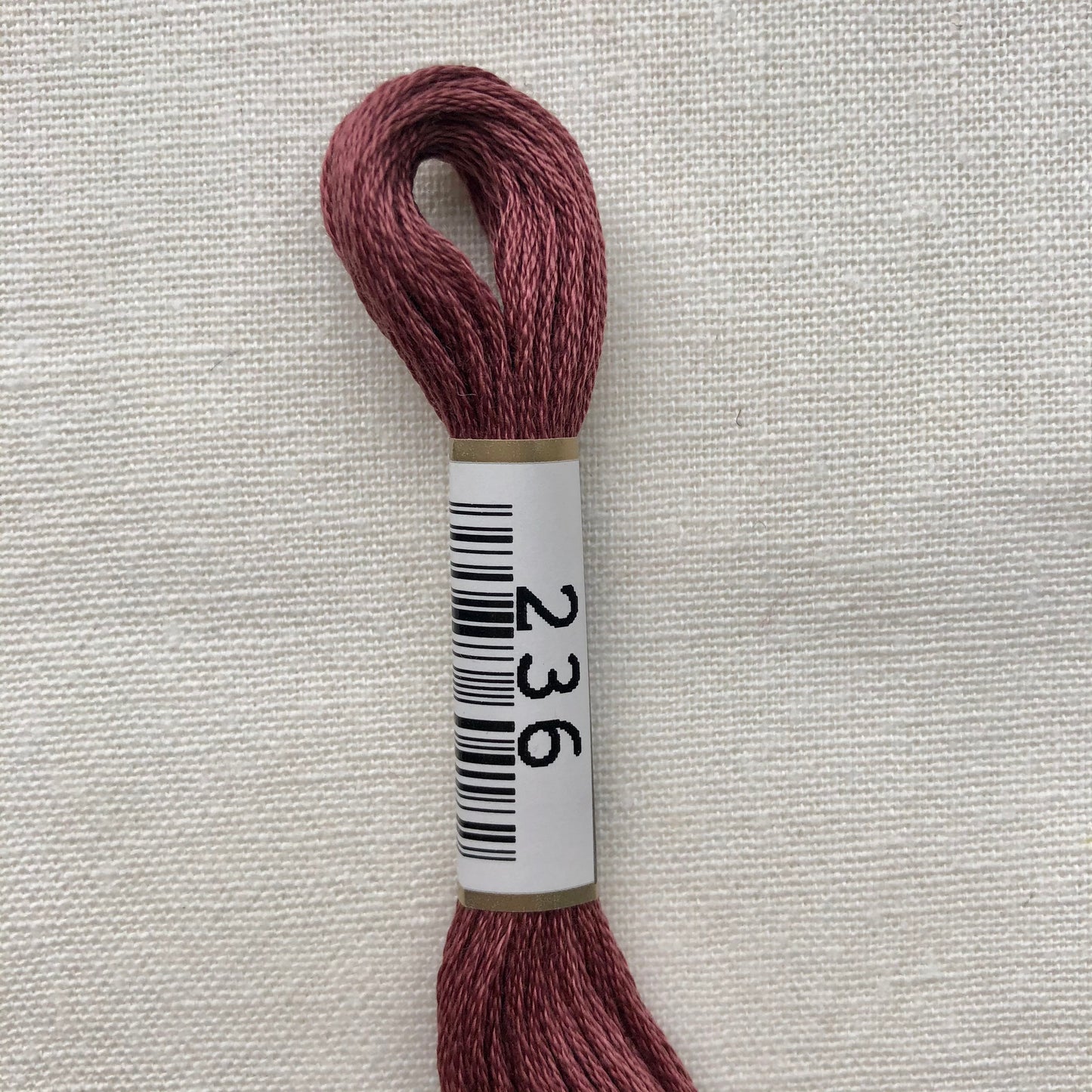 Cosmo, Cotton Embroidery Floss, Chestnut Brown 236