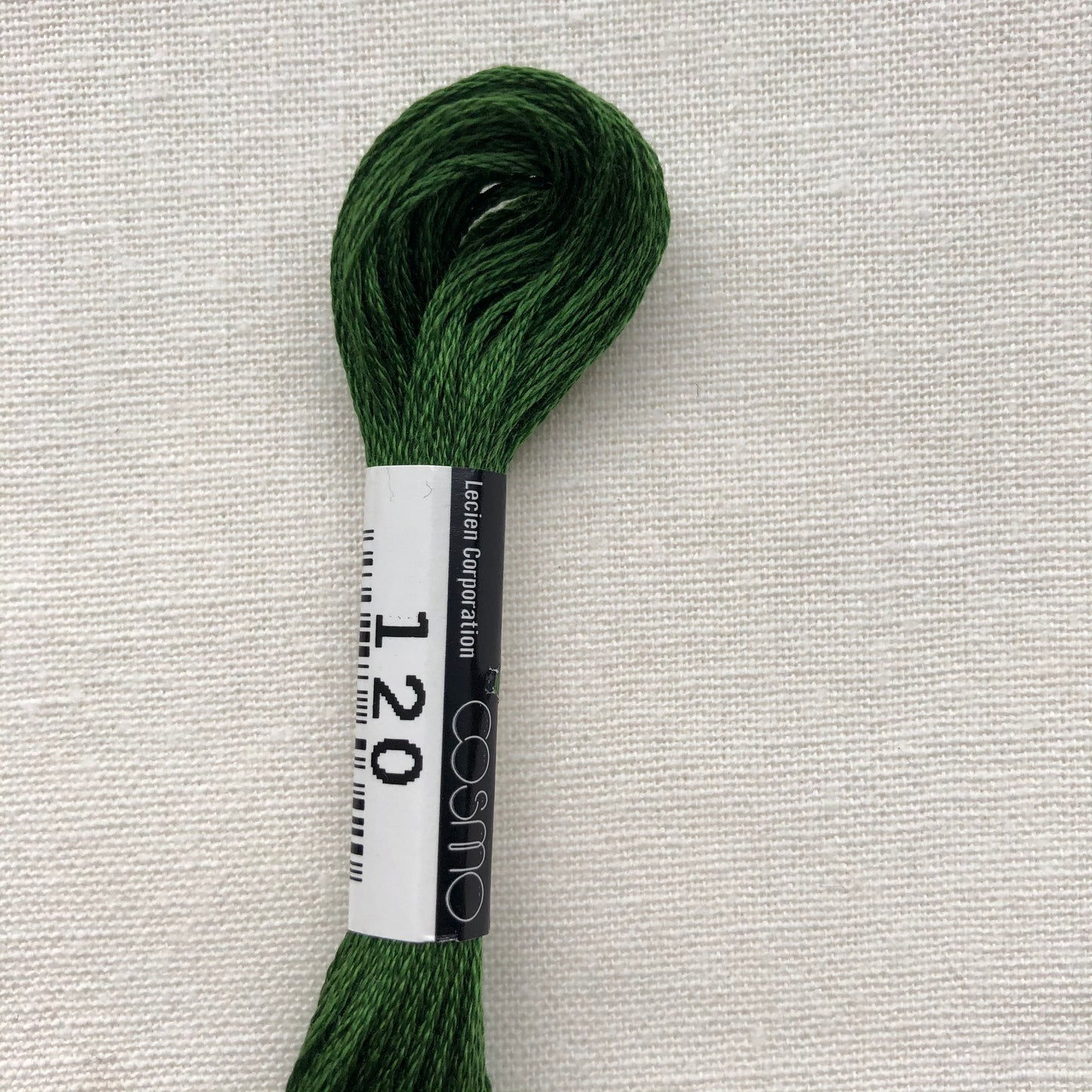 Cosmo, Cotton Embroidery Floss, Cedar Green 120