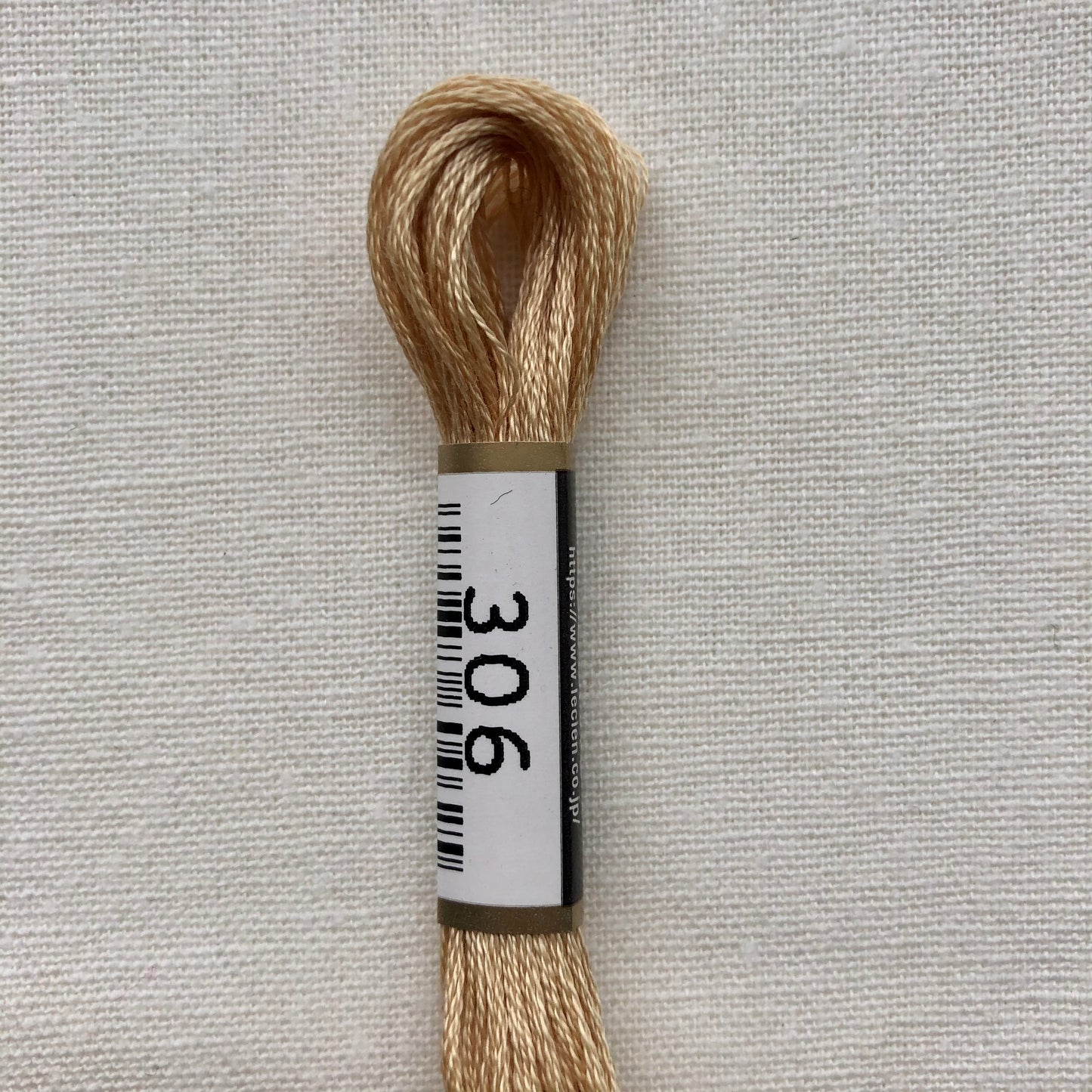 Cosmo, Cotton Embroidery Floss, Deep Straw 306