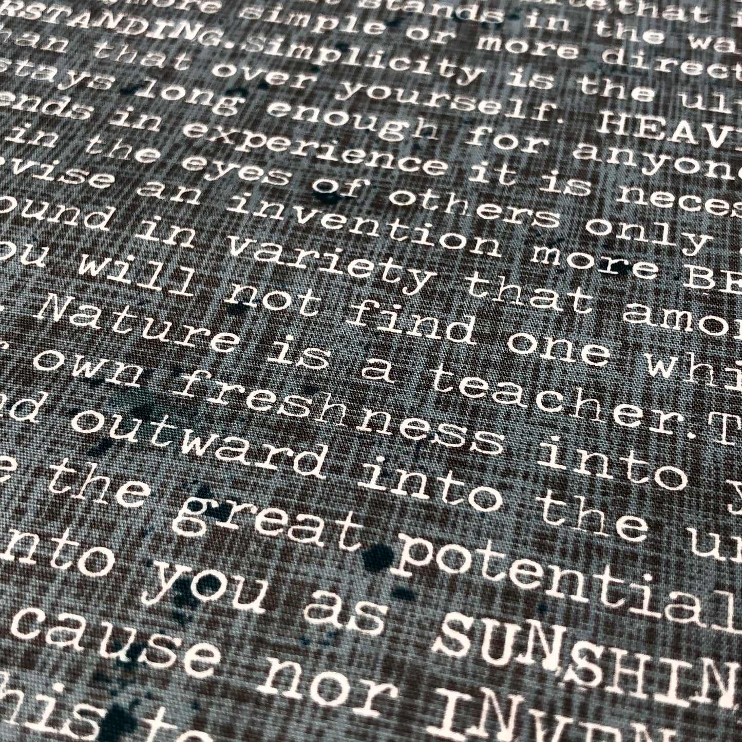 Fat Quarter, Philosophers Thoughts, Blithe, Katerina Roccella, Art Gallery