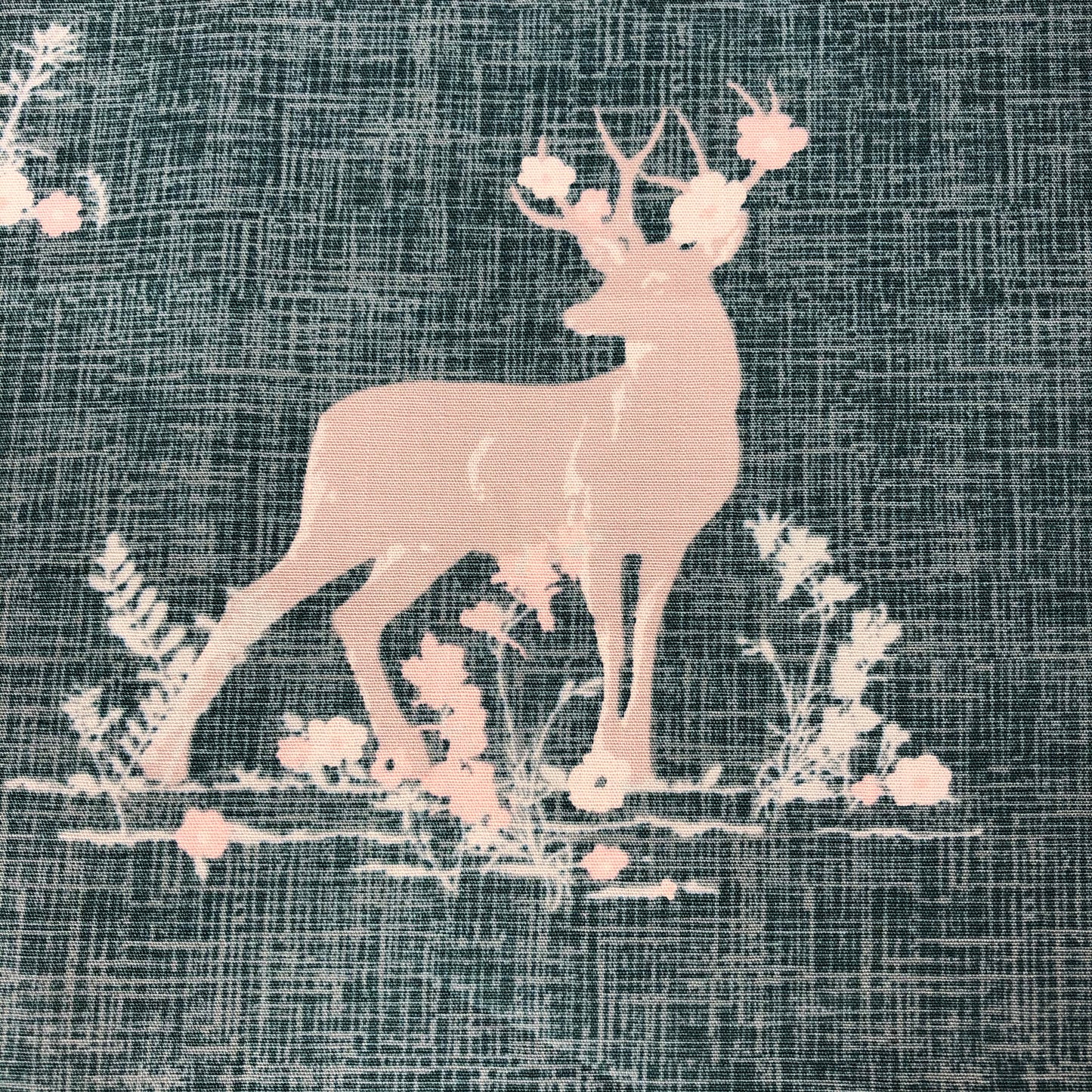 Dear Deer Teal, Blithe, Katerina Roccella, Art Gallery, per 1/2 meter