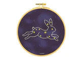 Kiriki Press, Lepus, Constellation Series, 6" Hoop Embroidery Kit