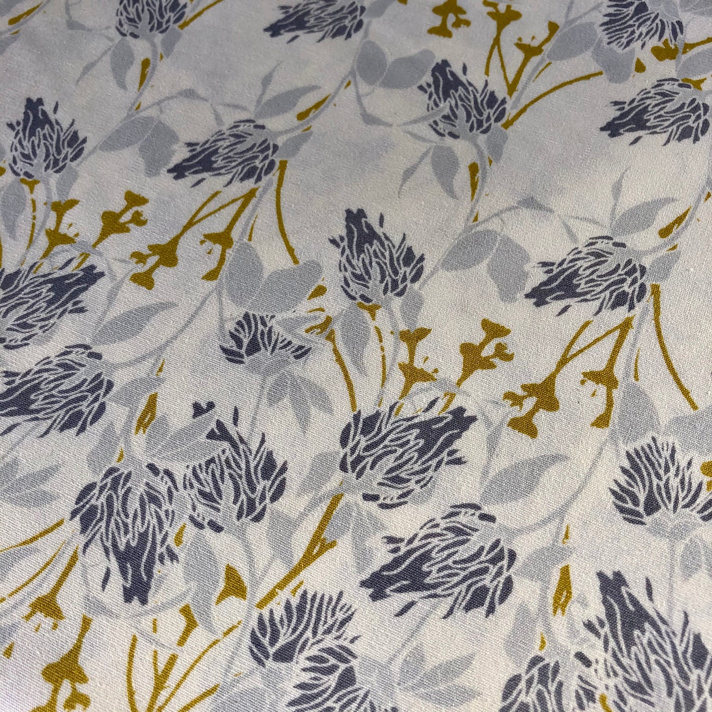 Clover Grove Whisper, Forest Floor, Bonnie Christine, Art Gallery, per 1/2 meter (LOW QUANTITY)