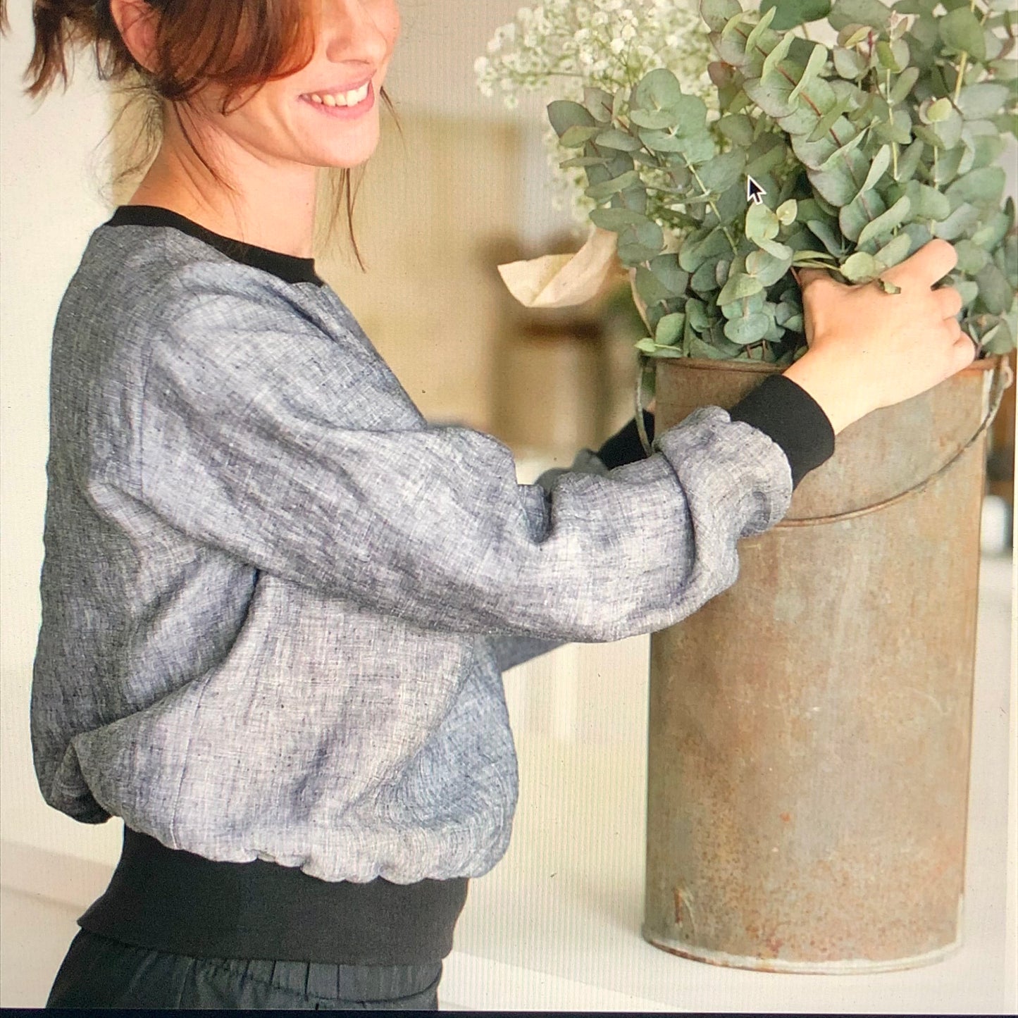 The Assembly Line, High Cuff Sweater Pattern