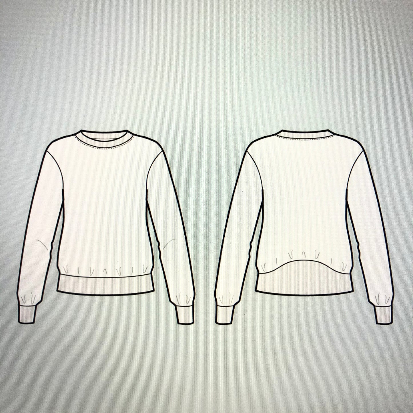 The Assembly Line, High Cuff Sweater Pattern
