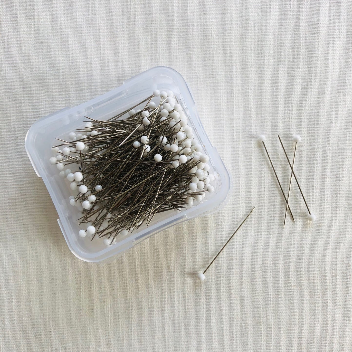 Dritz, Extra-Fine Glass Head Pins, Boxed 250 pins / Pkg