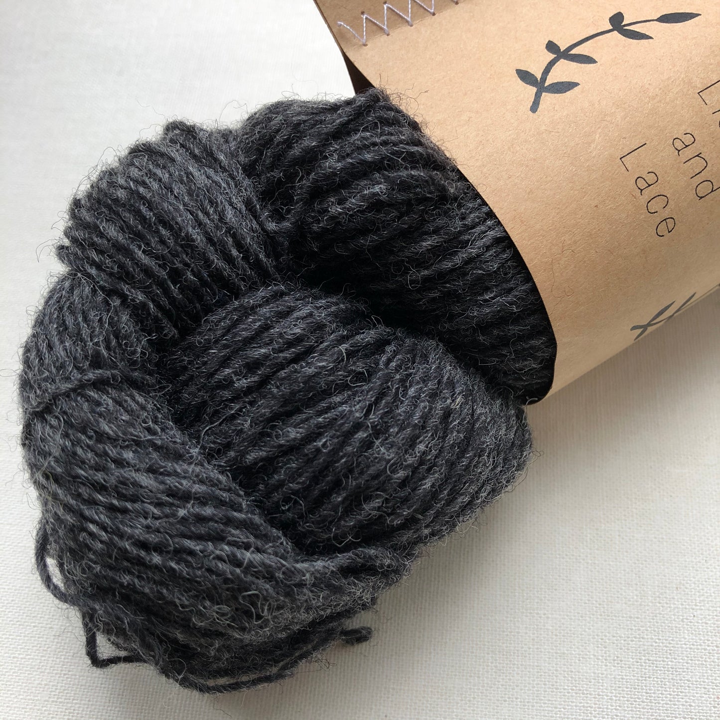 Rustic Heather Sport, Coal, Lichen and Lace