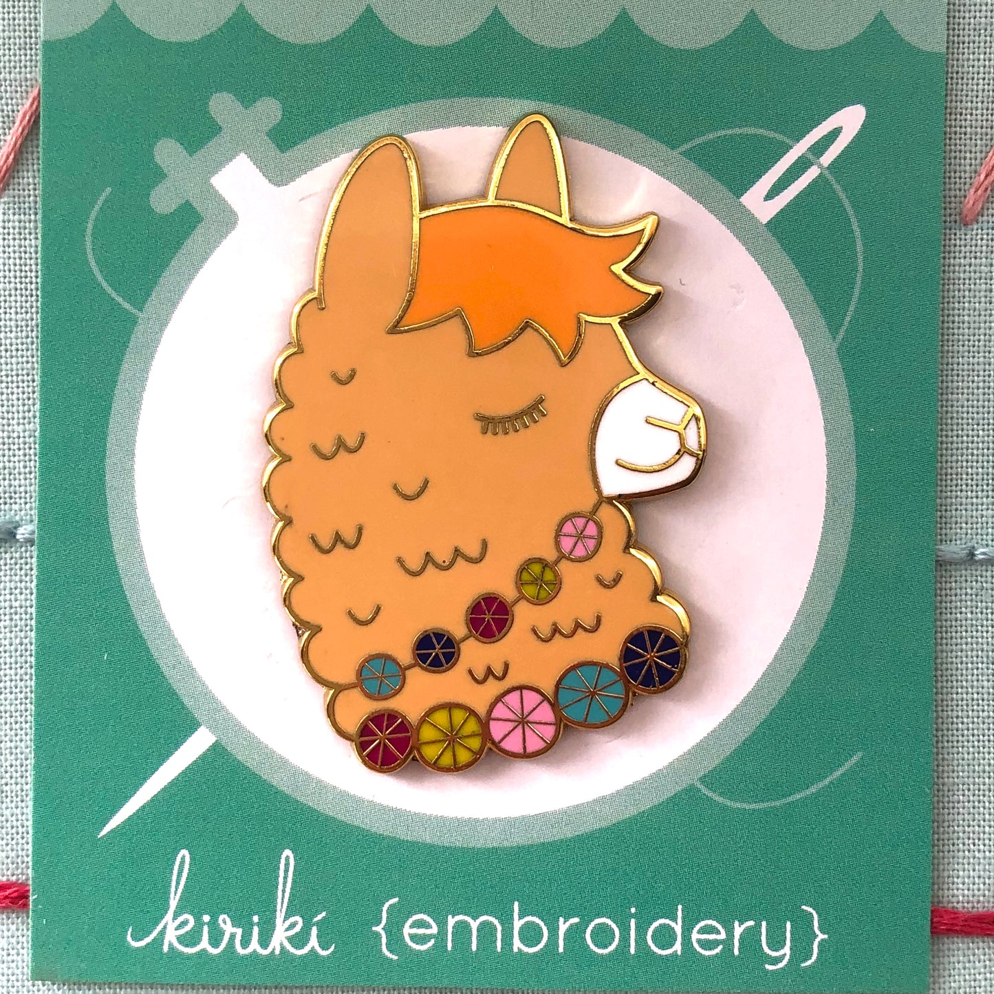 Kiriki Press, Magnetic Needleminder, Llama