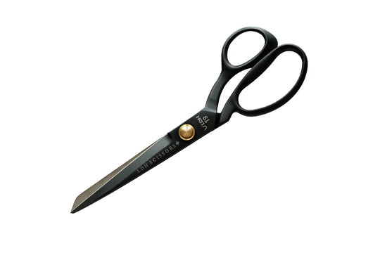 9.5" Matte Black Tailor's Fabric Shears