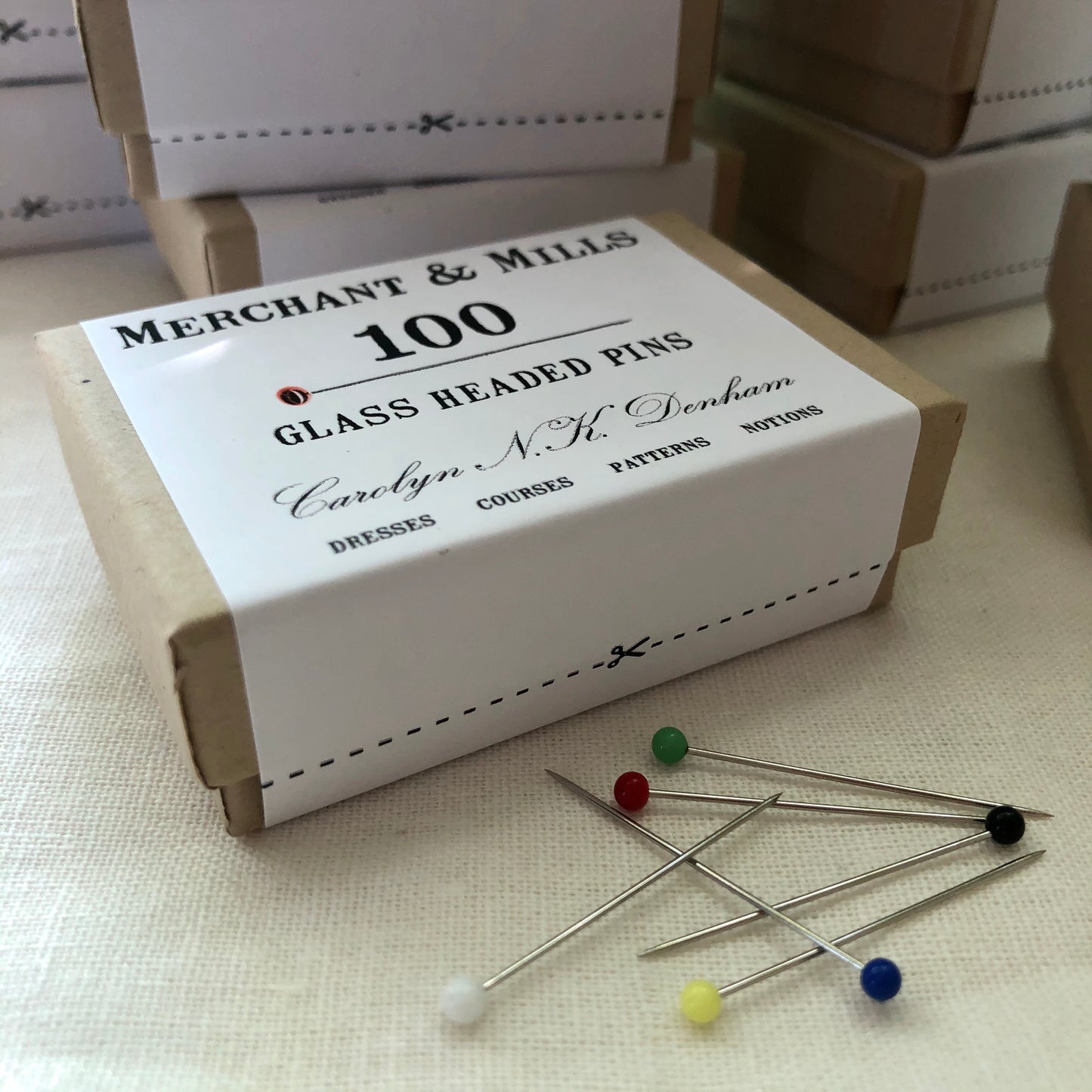 Merchant & Mills, Glass Headed Pins