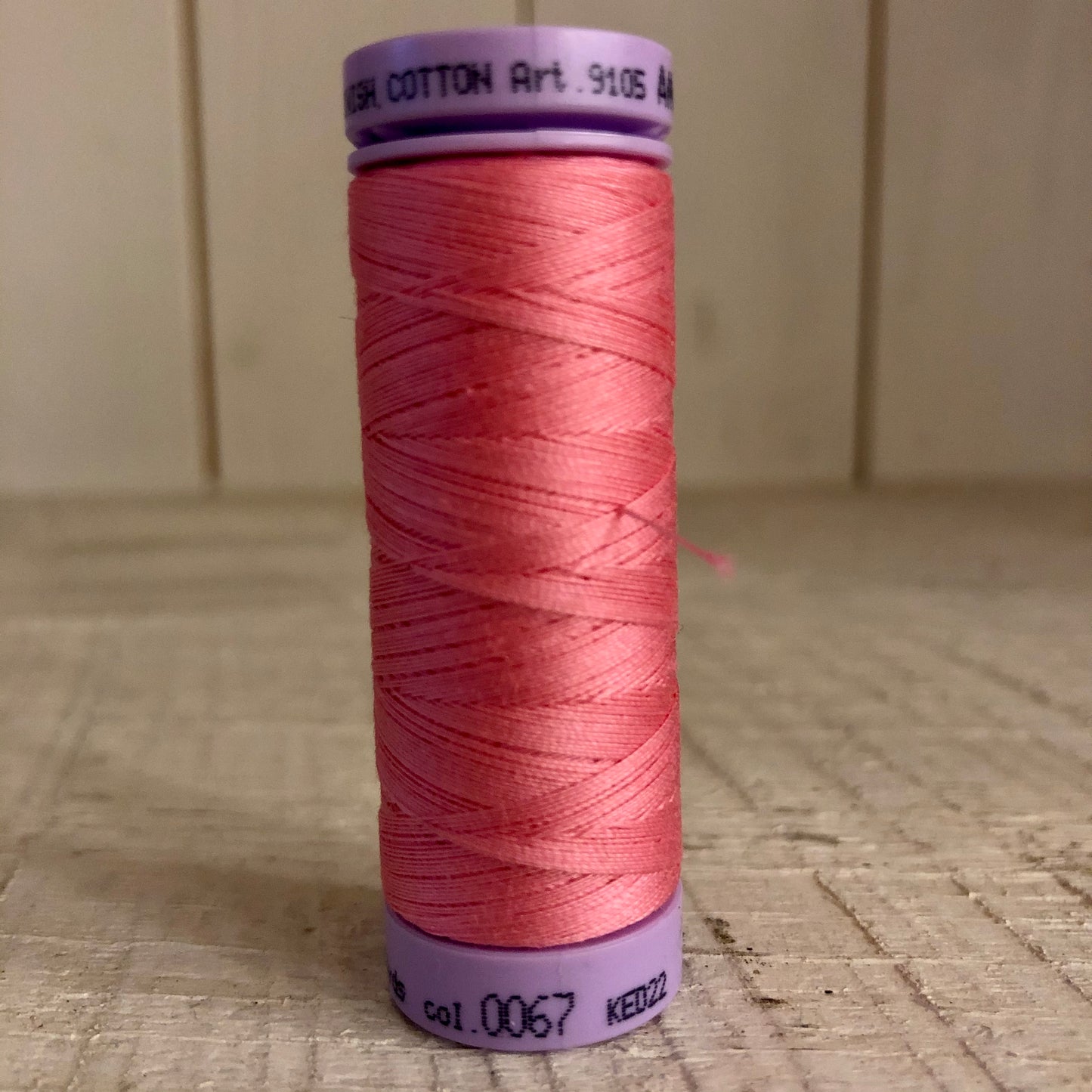 Mettler Silk Finish Cotton Thread, Roseate 0067, 150 meter Spool