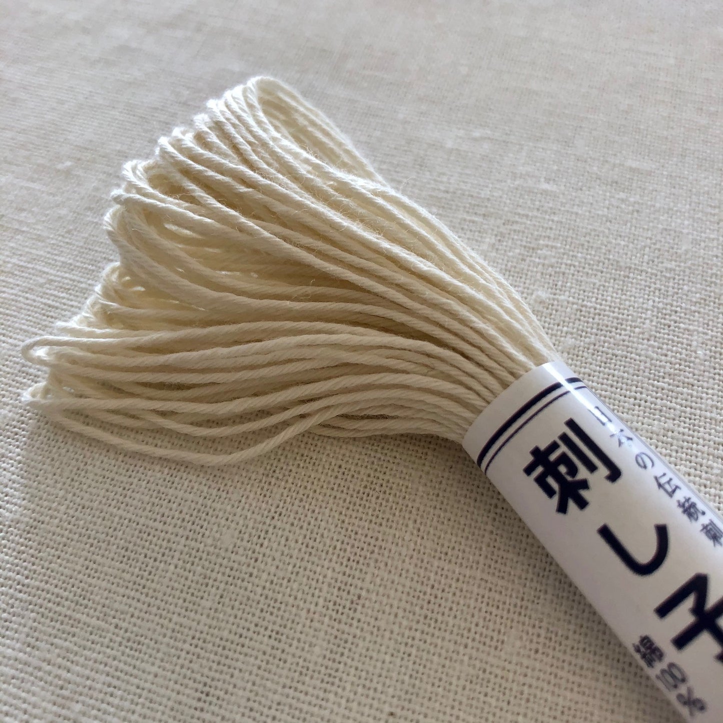 Olympus Sashiko Thread, 22 yrds / 20m Skein, Natural #2