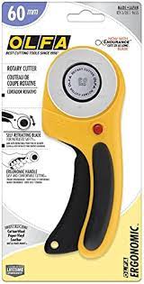 Olfa Ergonomic Rotary Cutter, 60mm, 9655 RTY-3/DX