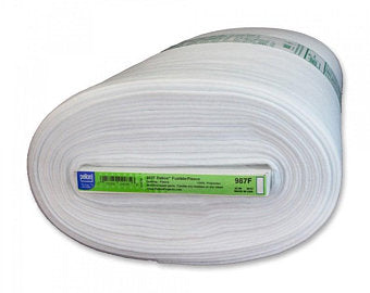 Pellon Fusible Fleece 987F, 44" Wide, White, sold per 1/2 meter