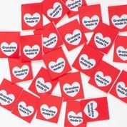 Labels by KATM, Kylie and the Machine Woven Labels, Grandma Made It, 10 labels per Pack