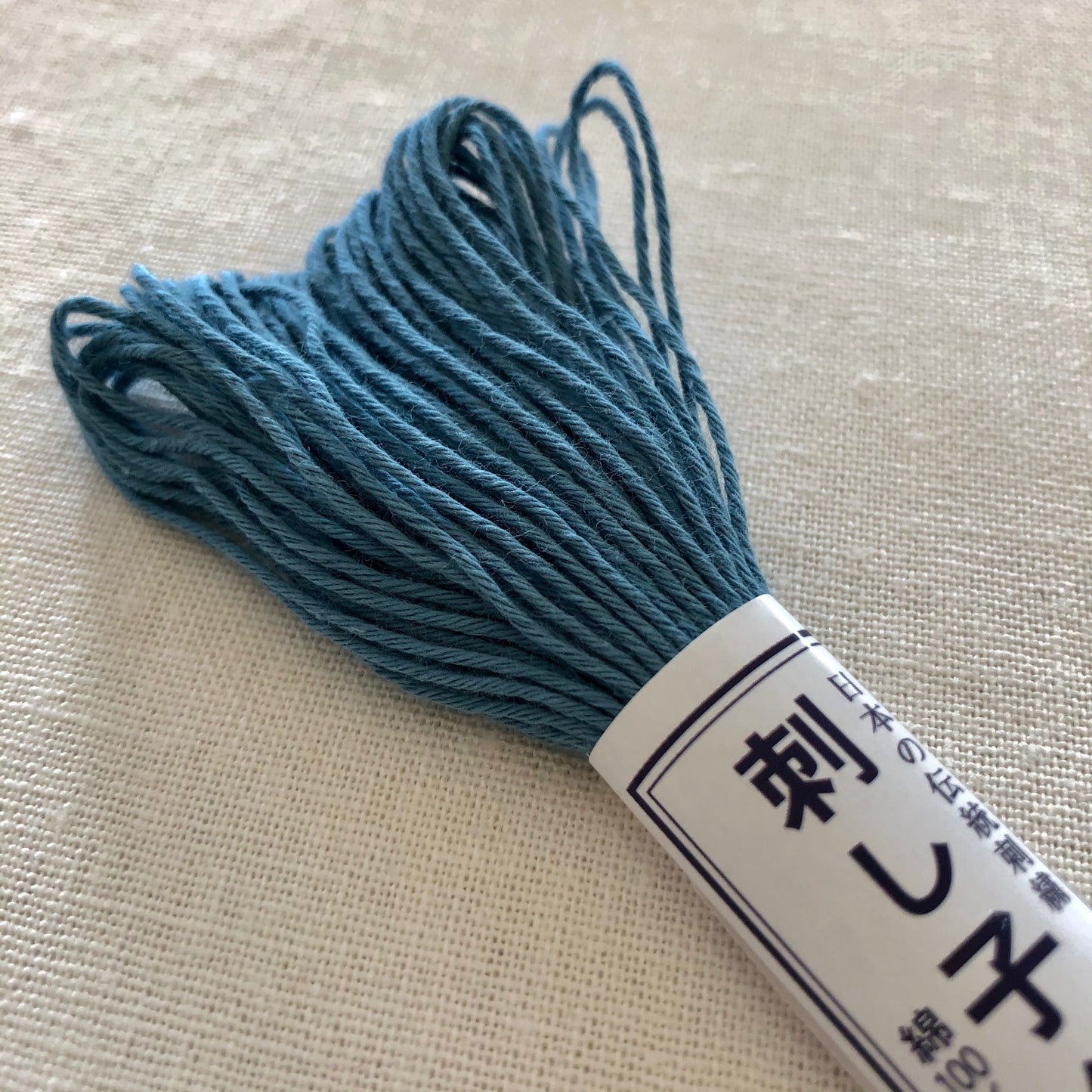 Olympus Sashiko Thread, 22 yrds / 20m Skein, Sky Blue #9