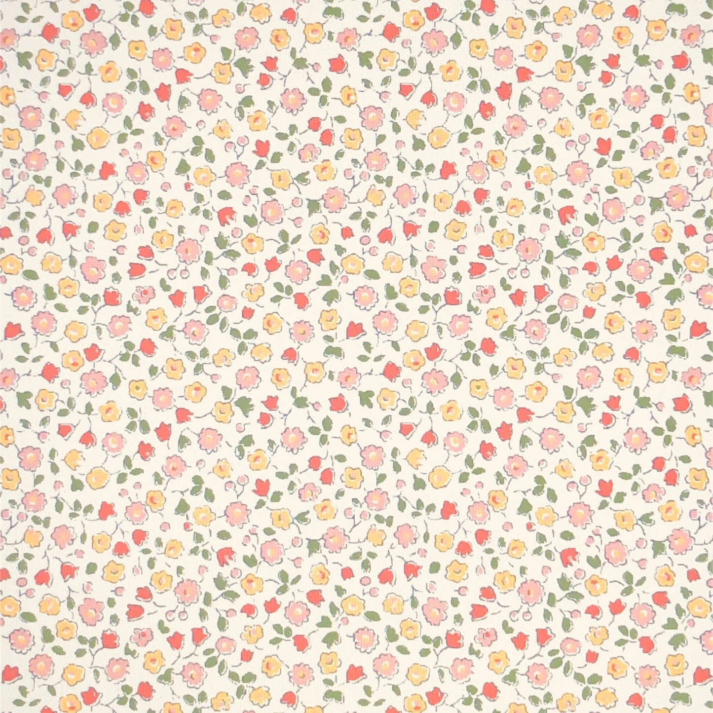 Suffolk Fields, The Flower Show Mid Summer Collection, Liberty Fabrics, Per 1/2 meter