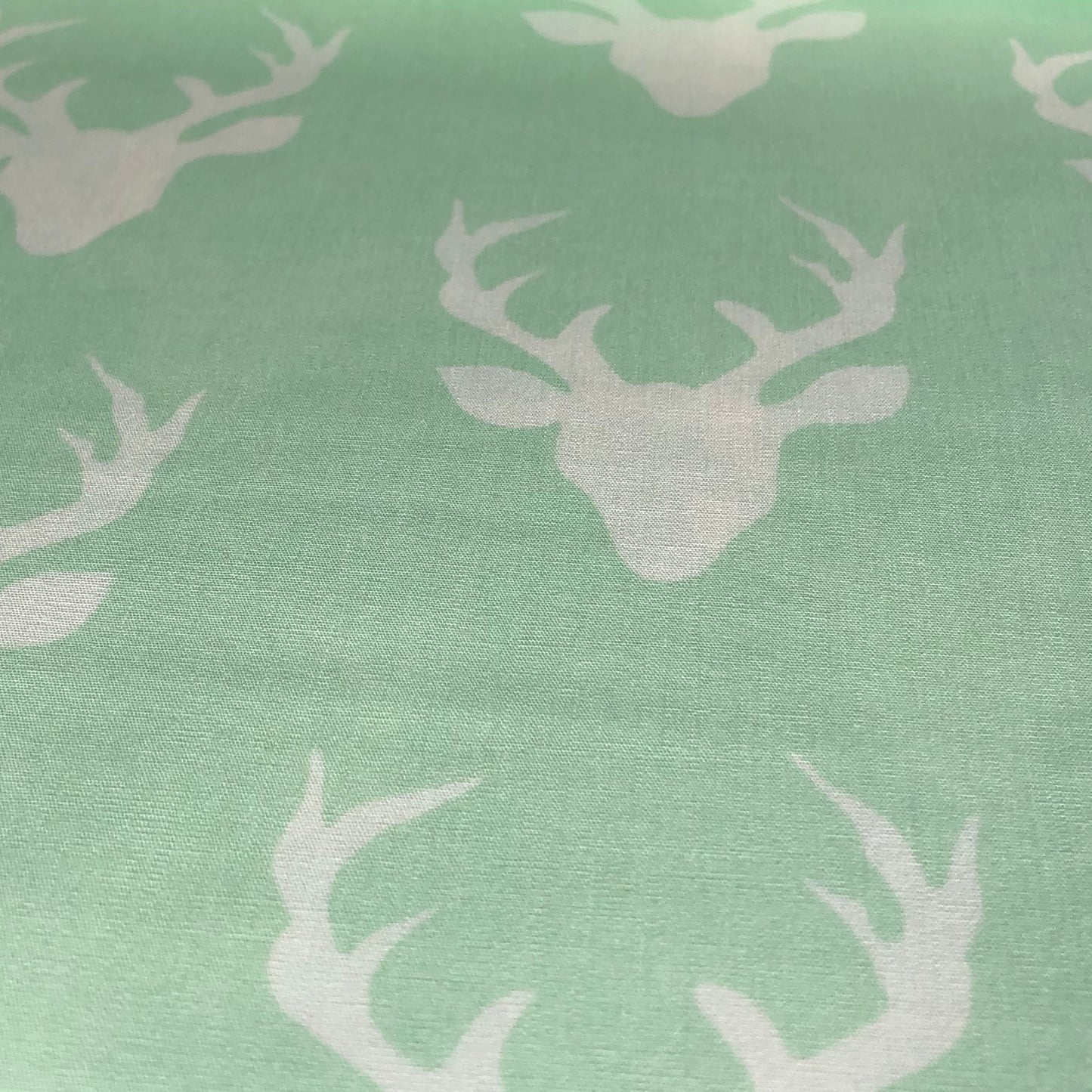 Forest Buck in Mint, Hello Bear Collection, Bonnie Christine, Art Gallery, per 1/2 meter