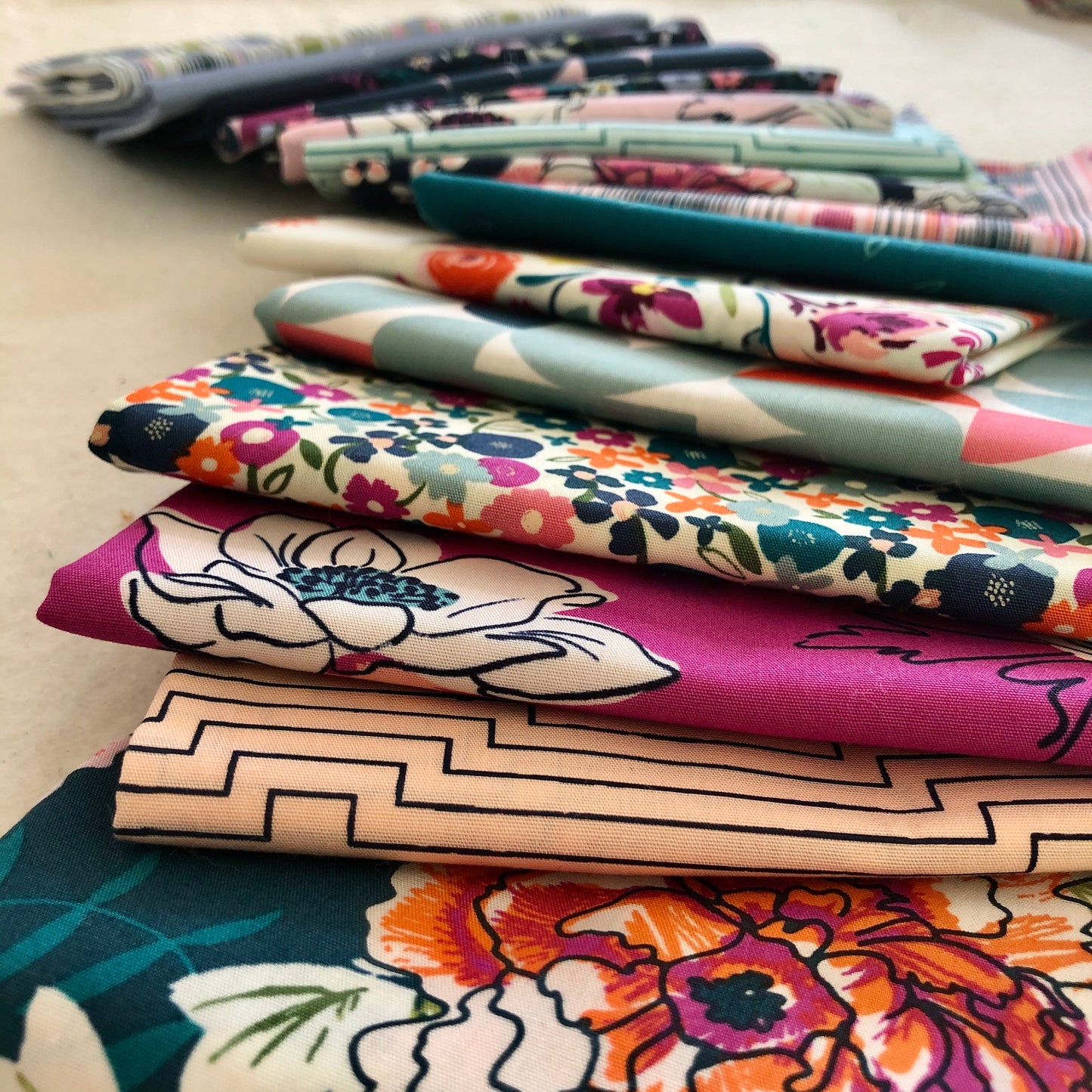 Fat Quarter 16 Pack Bundle, Trouvaille Collection, AGF Studio