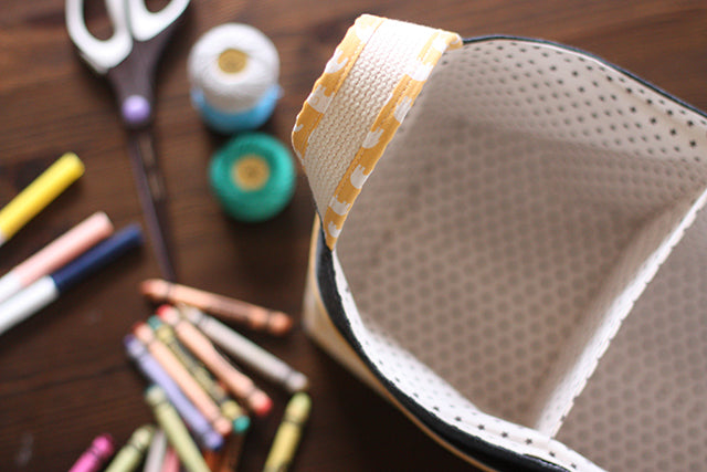 Divided Basket, Paper Pattern, by Noodlehead
