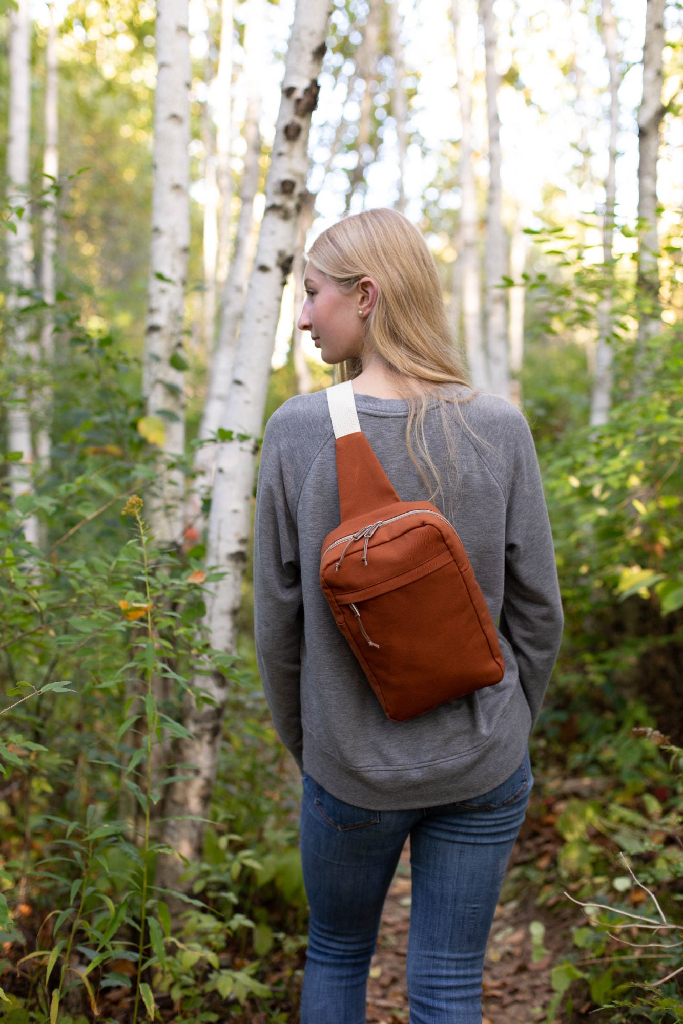 Sandhill Sling Style Bag, Printed Paper Pattern, by Noodlehead
