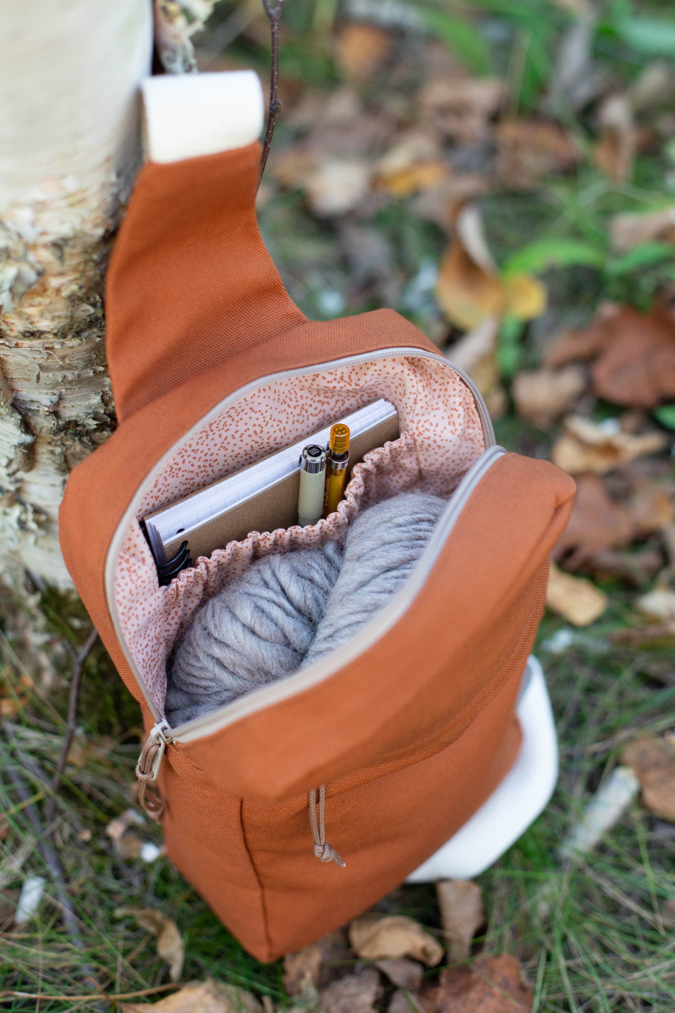 Sandhill Sling Style Bag, Printed Paper Pattern, by Noodlehead