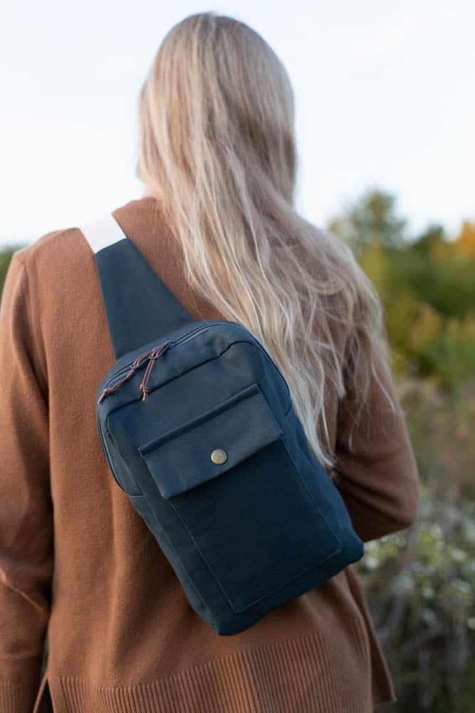 Sandhill Sling Style Bag, Printed Paper Pattern, by Noodlehead