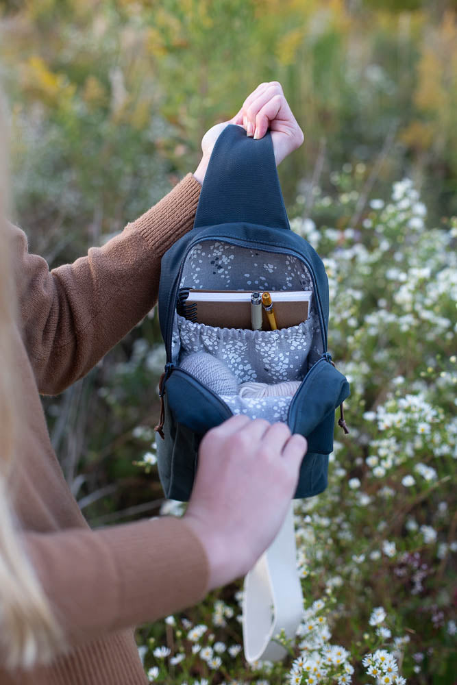 Sandhill Sling Style Bag, Printed Paper Pattern, by Noodlehead