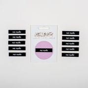 Labels by KATM, Kylie and the Machine Woven Labels, Me Made, 10 labels per Pack
