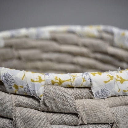 Hand-Wrapped Fabric Coil Basket, Friday January 24th, 6pm