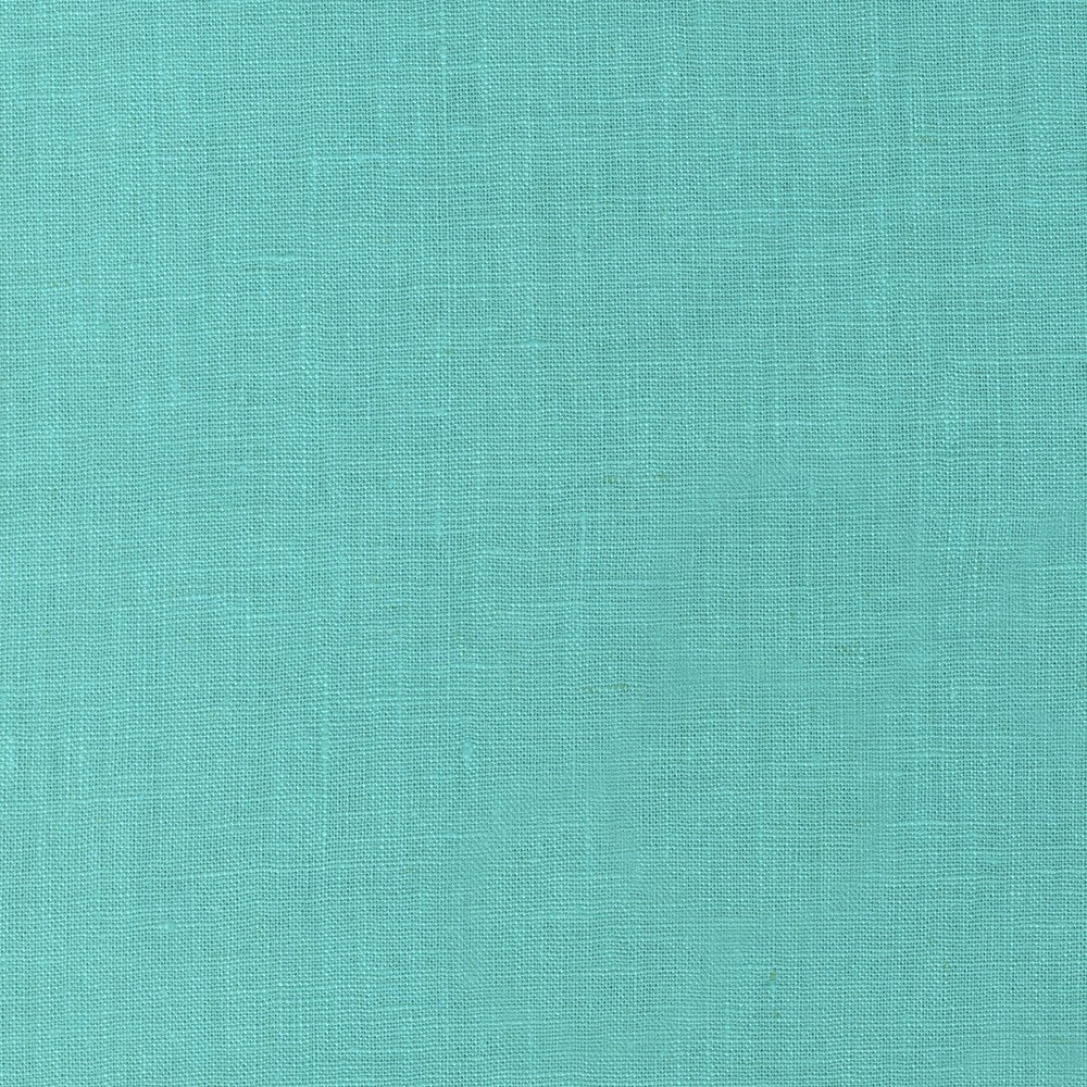 Fat Quarter, Essex Linen, Medium Aqua, Robert Kaufman