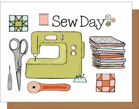 Sew Day! Greeting Card