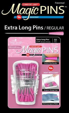 Magic Pins, Extra Long Regular 50pc # 219546