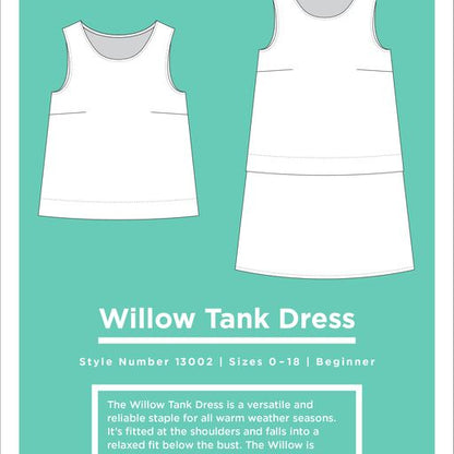 Grainline Studio, Willow Tank Dress, Size 0-18