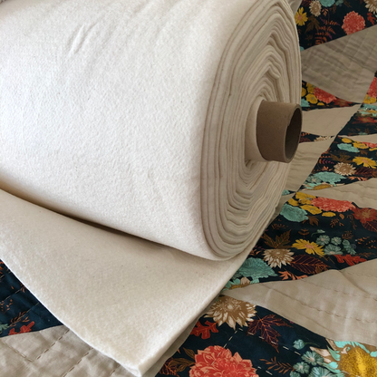 Quilters Dream, Select Cotton Batting, 92" Wide, Natural, per 1/2 meter