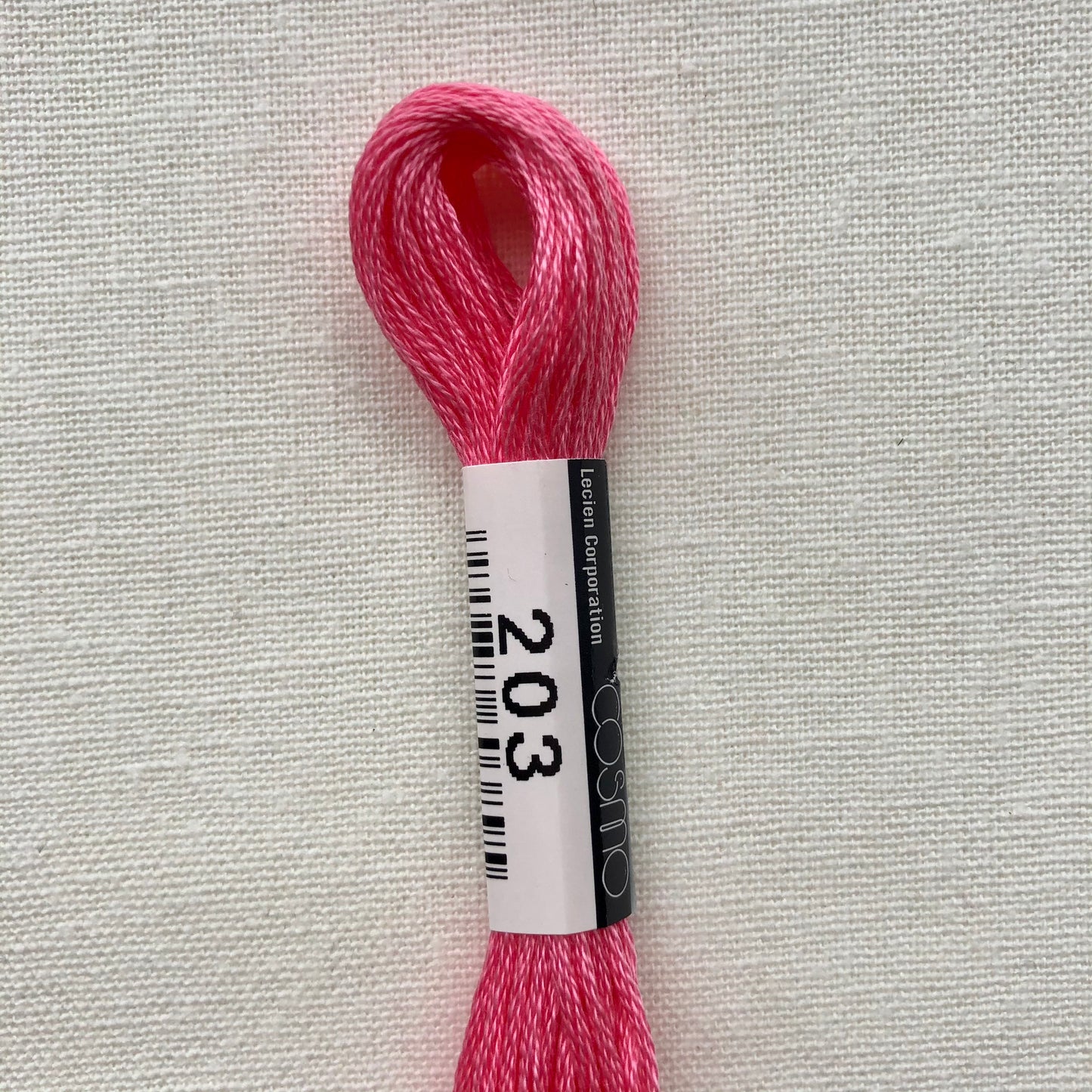 Cosmo, Cotton Embroidery Floss, Tea Pink 203