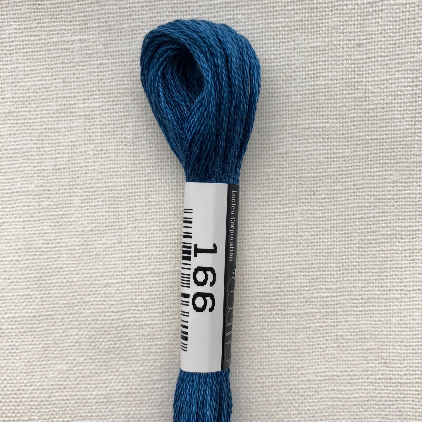 Cosmo, Cotton Embroidery Floss, Dull Dark Blue 166