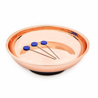 Hemline, Rose Gold Magnetic Pin Dish, Tacony