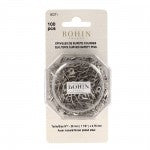 Bohin Quilter's Curved Safety Pins, 1", 100 pins / pkg