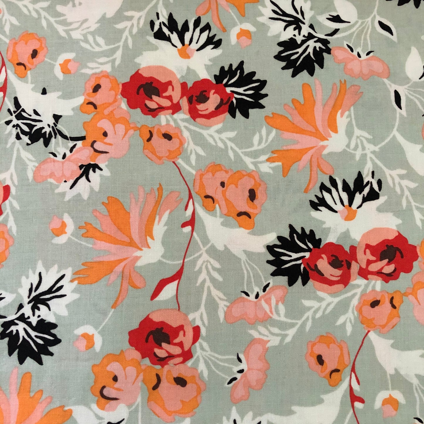 Apricot & Persimmon, Riley Blake Designs, per 1/2 meter