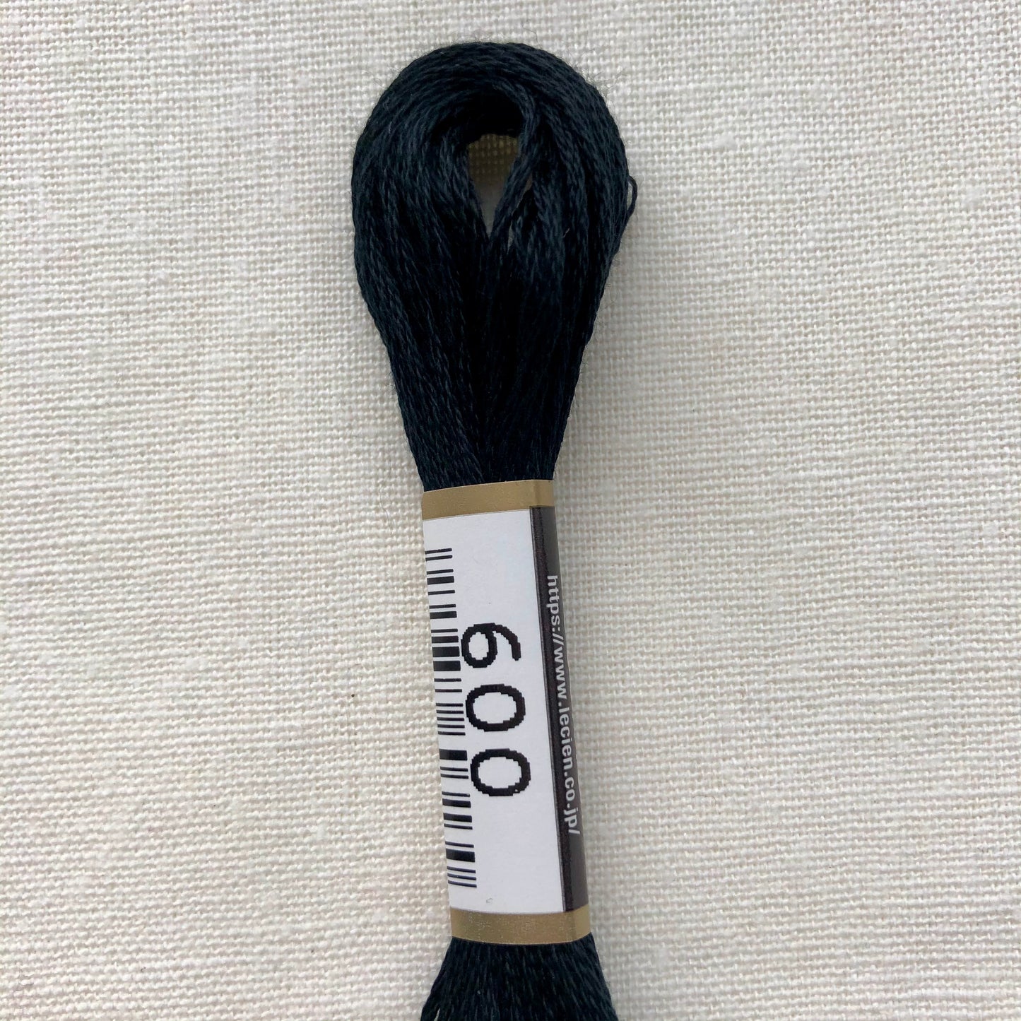 Cosmo, Cotton Embroidery Floss, Black 600