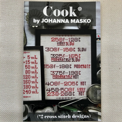 Cook, Cross Stitch Pattern, Johanna Masko